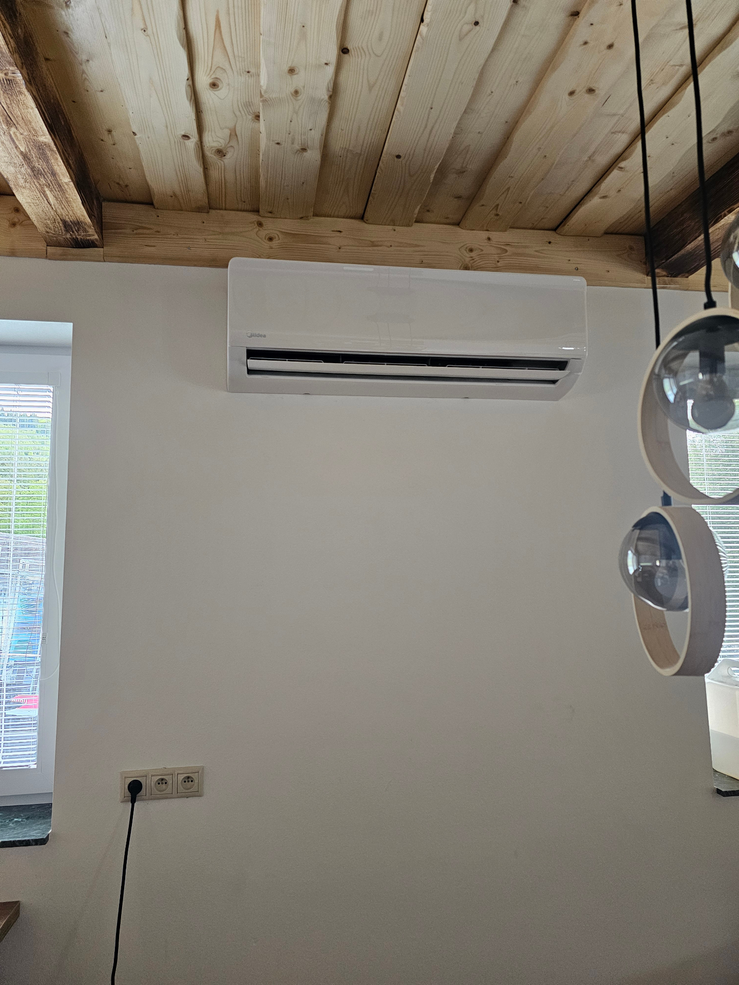 Klimatizácia v off-grid chate